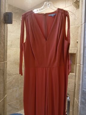 ANTONIO MELANI  Jumpsuit in Terracotta/ Orange